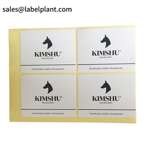 A4 waterproof shipping  printable label sticker